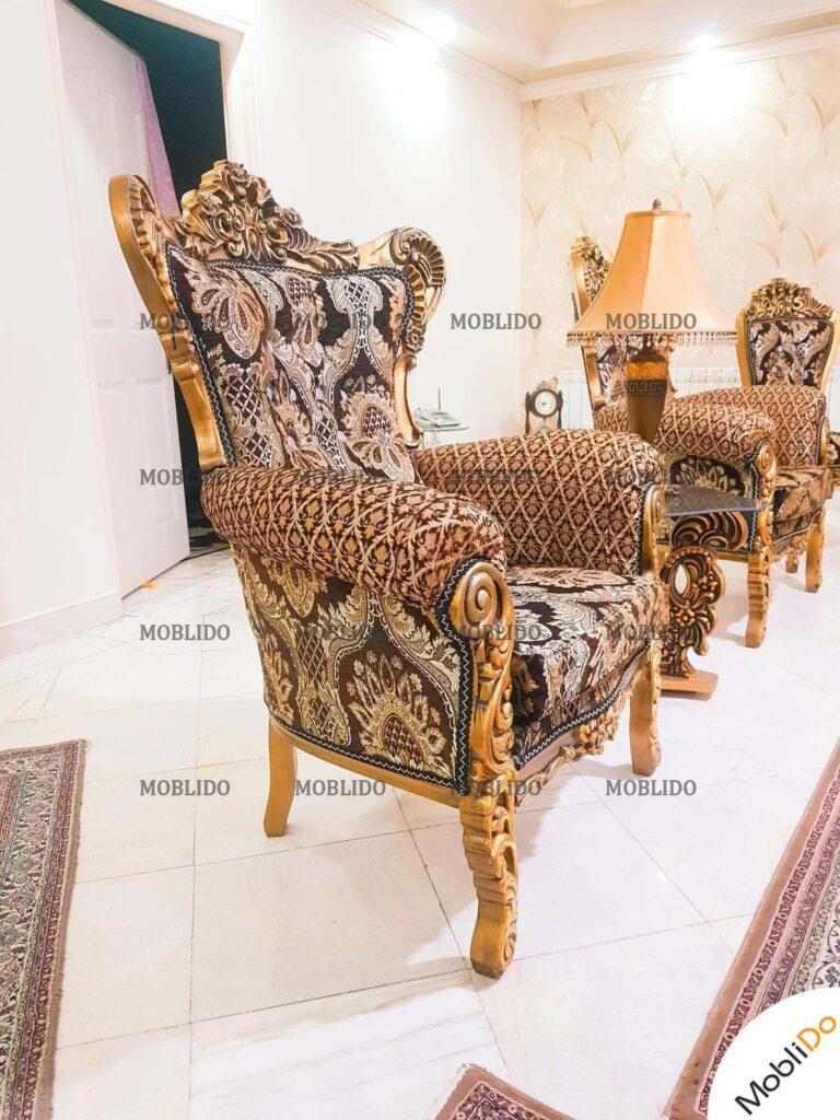 مبل سلطنتی ۹ نفره نو