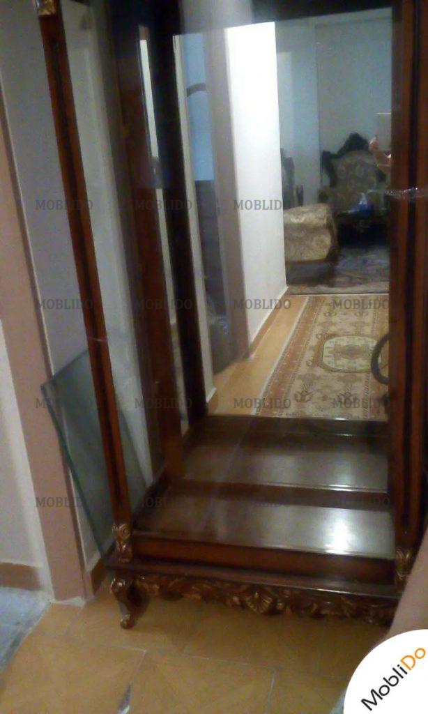 ویترین و بوفه قهوه ای سوخته