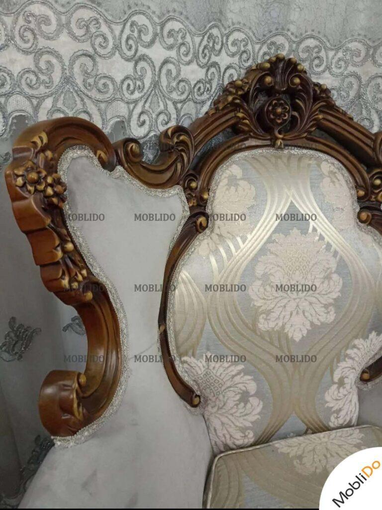 مبل استیل ۹ نفره به همراه بوفه و میز وسط و عسلی