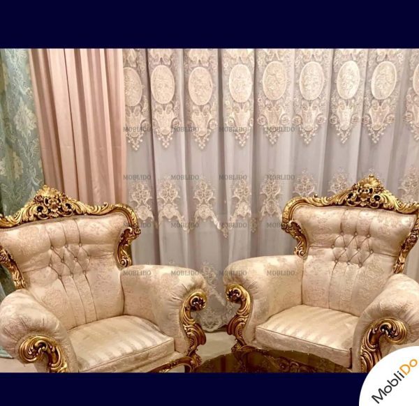 مبل استیل تمام چوب راش