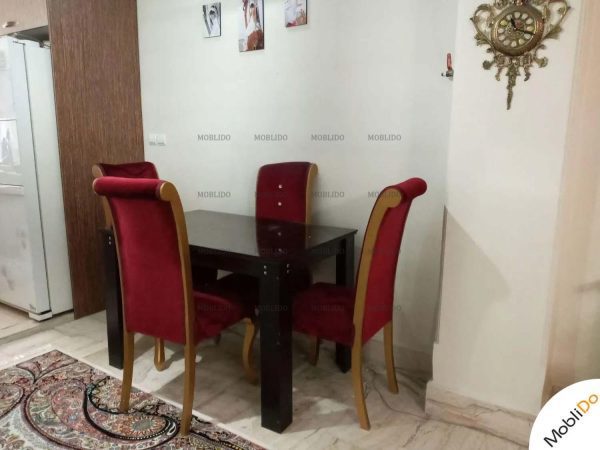 مبلمان و میز ناهارخوری و ویترین ست با قیمت نازل