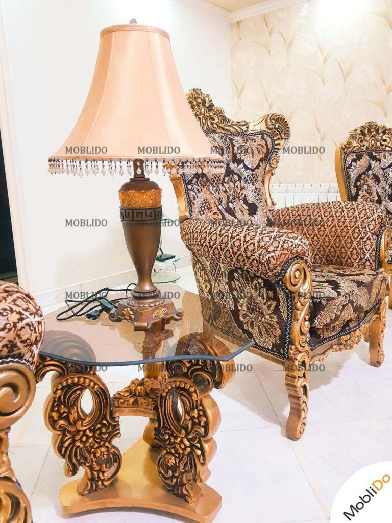 مبل سلطنتی ۹ نفره نو