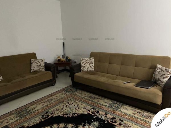 مبل راحتی تختخوابشو کاملا سالم