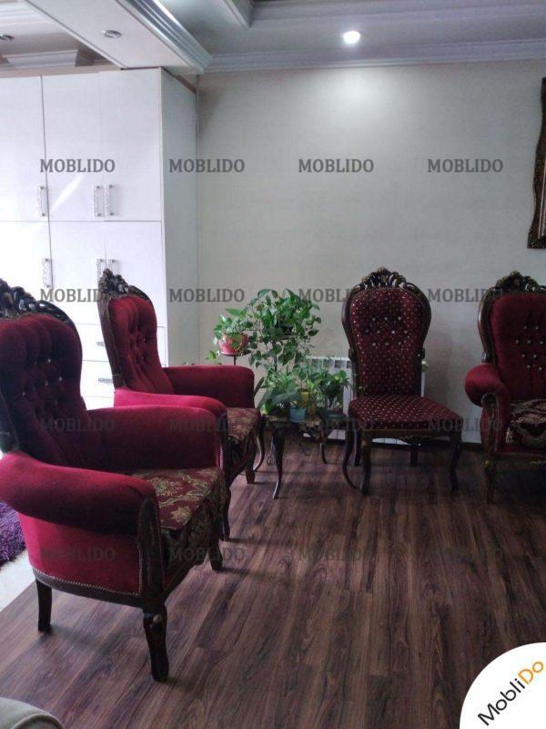 مبل ۹ نفره روکش تعویض شده و شیک
