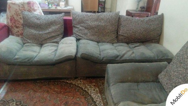 مبل راحتی پارچه ای
