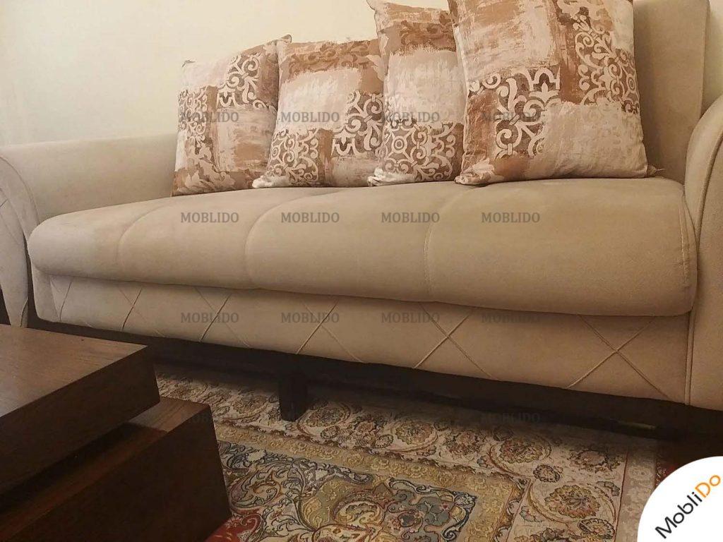 مبل راحتی نیمه چستر نو تمیز