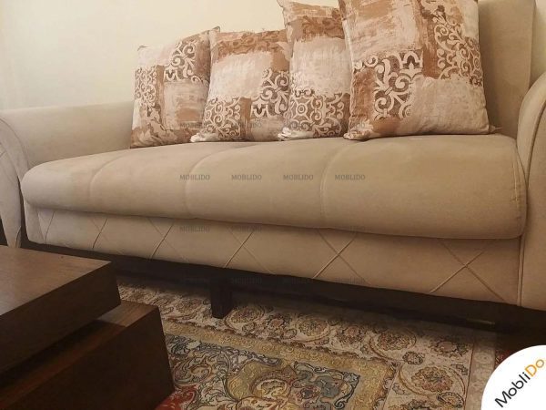 مبل راحتی نیمه چستر نو تمیز