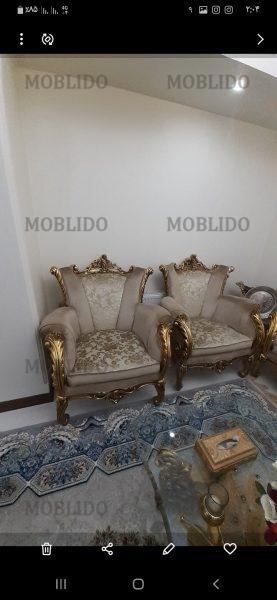 مبل ۹ نفره استیل کلاسیک