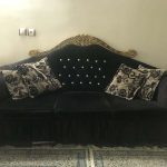 مبل راحتی با چوب طلایی  بسیار شیک(فوری)