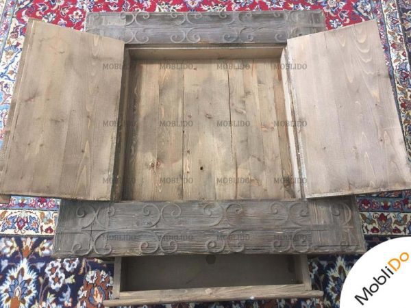 مبل استیل تمام چوب تلفیق سنتی