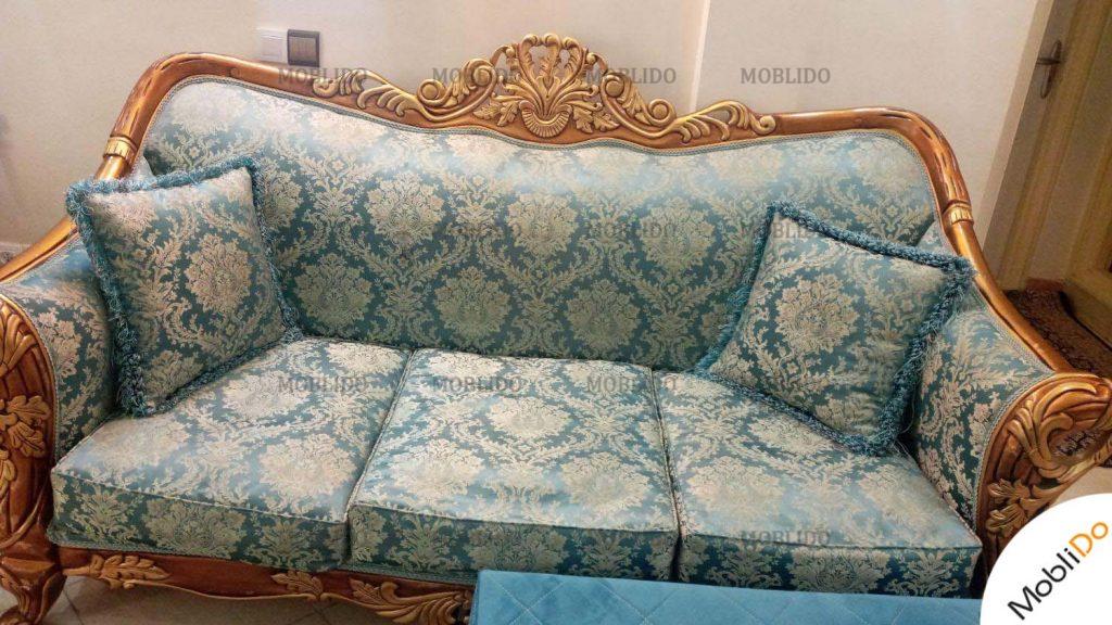 مبل سه نفره با میز شیک