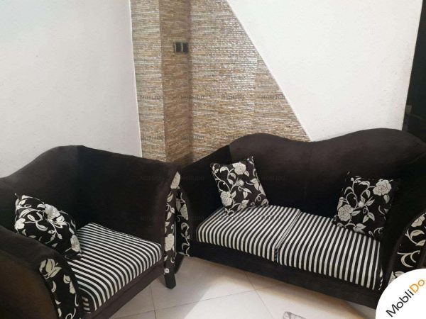مبل ۷نفره با میز و عسلی راحتی استیل