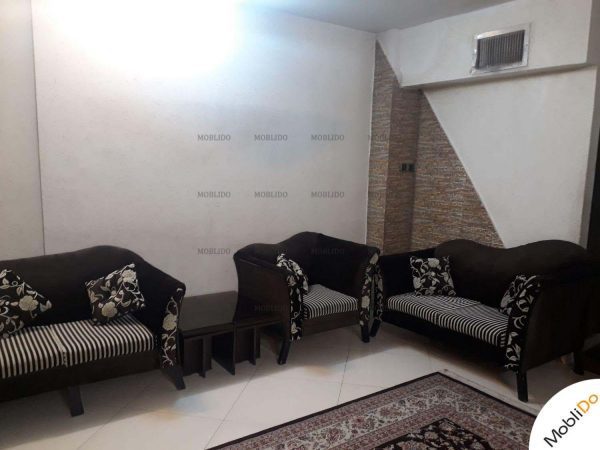 مبل ۷نفره با میز و عسلی راحتی استیل