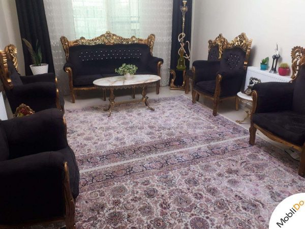 مبل استیل چوب راش