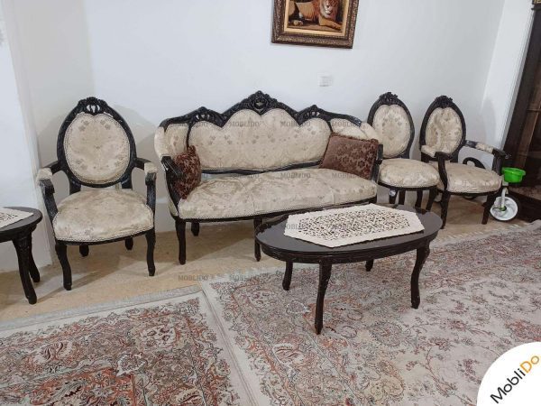 مبل ۹ نفره استیل کلاسیک