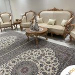 مبل استیل دسته منبت لاکچری