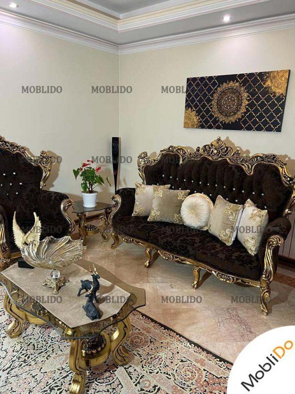 مبل ۹ نفره چوب راش گرجستان