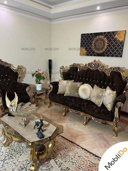 مبل ۹ نفره چوب راش گرجستان