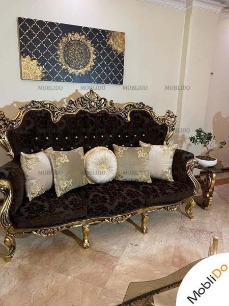 مبل ۹ نفره چوب راش گرجستان