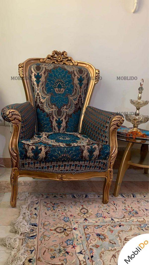 مبل وعسلی راحتی استیل