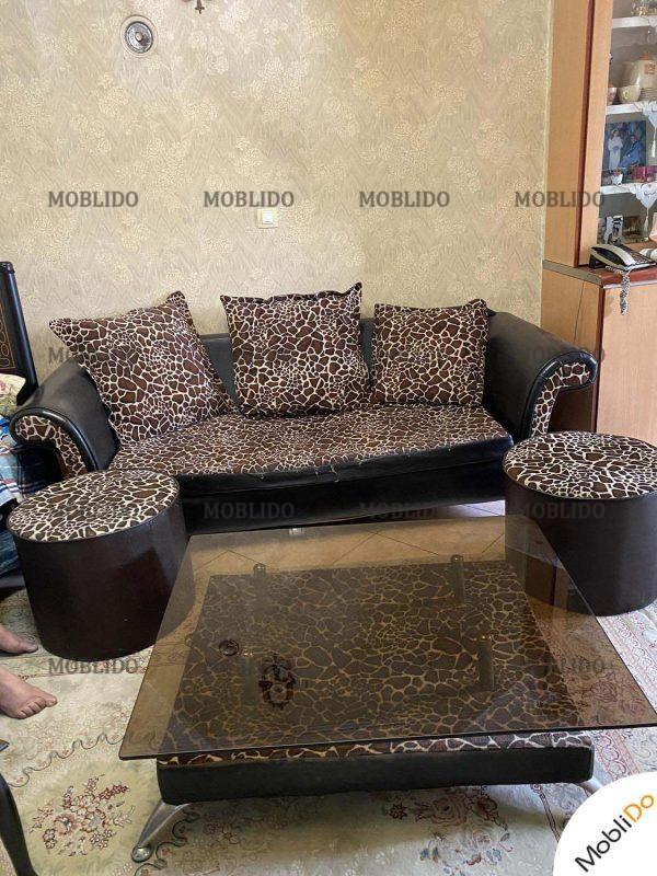مبل راحتی چرم
