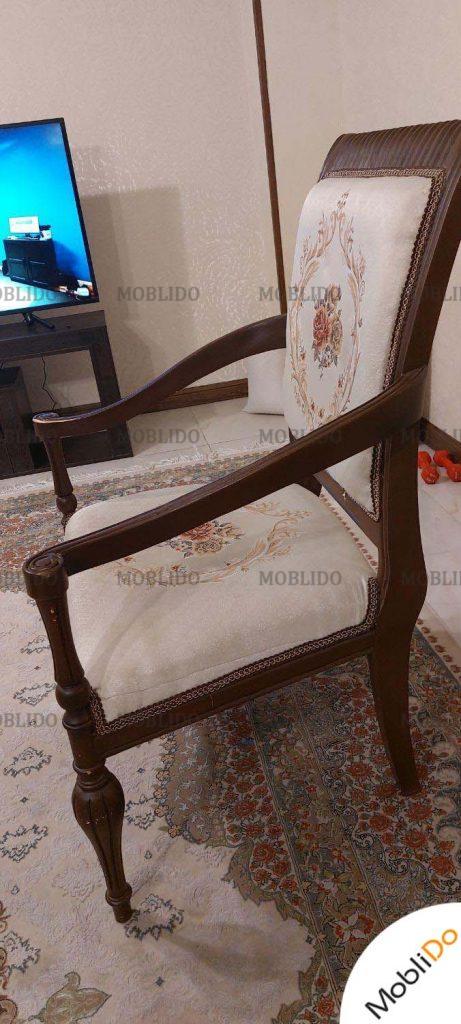 مبل و میز جلومبلی و صندلی غذا خوری شیک