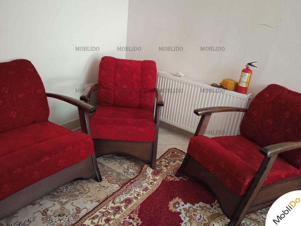 مبل راحتی چهار نفر سالم وتمیز