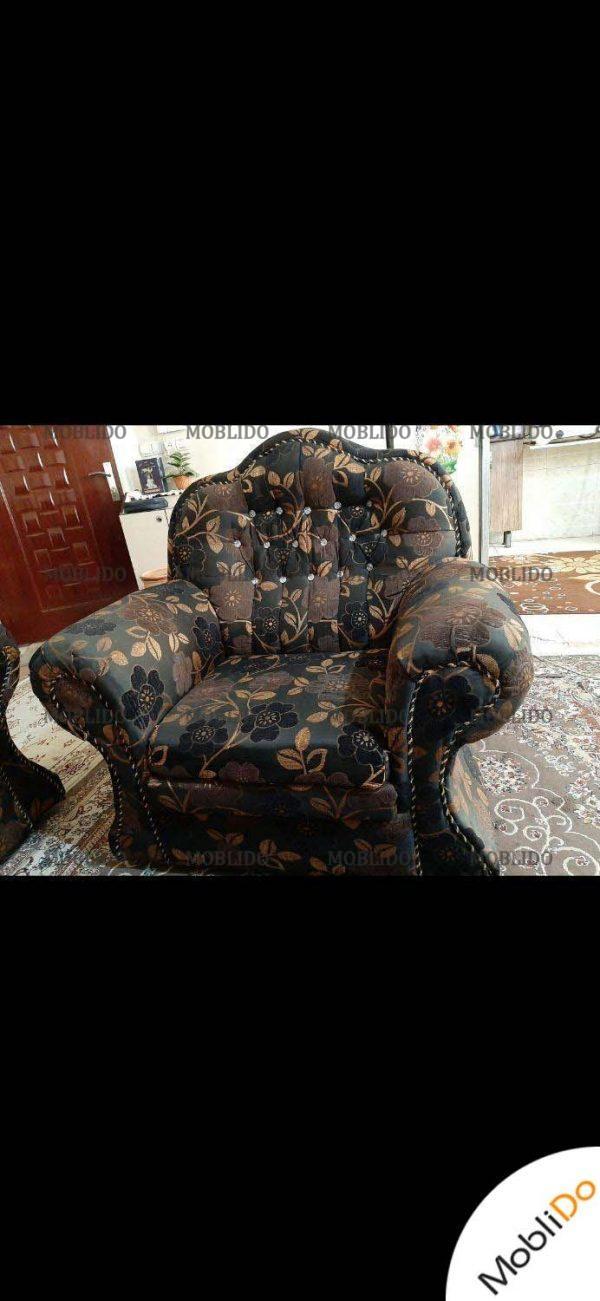 مبل ۷ نفره روکش پارچه ترک اصل