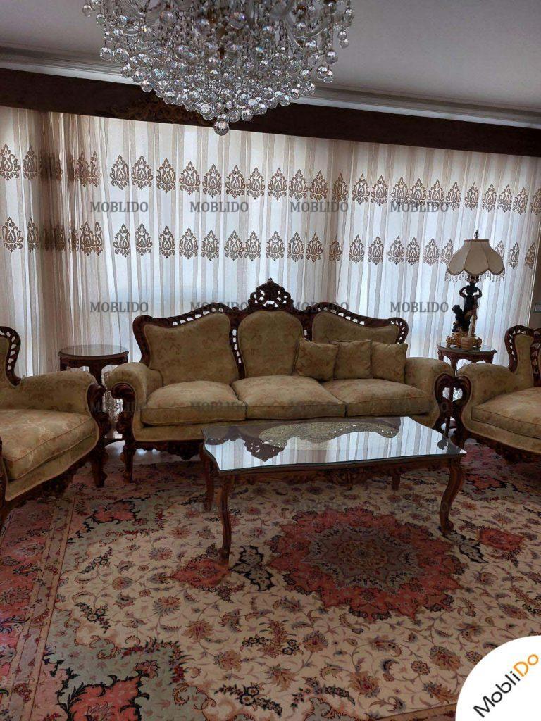 مبل استیل در حد نو مناسب جهیزیه