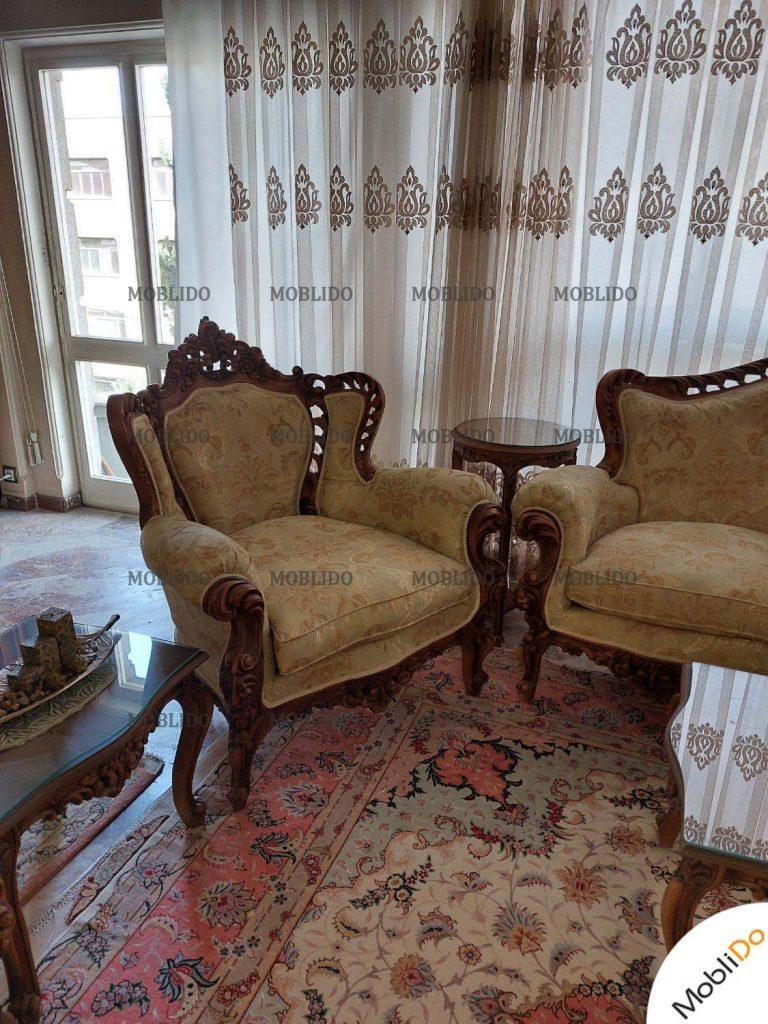 مبل استیل در حد نو مناسب جهیزیه