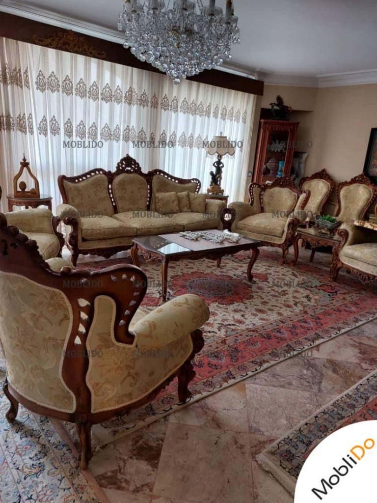 مبل استیل در حد نو مناسب جهیزیه