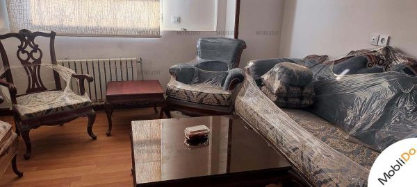 مبل استیل ۷ نفره چپَندر فوق العاده لاکچری