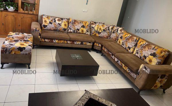 مبل ۷ نفره + پاف
