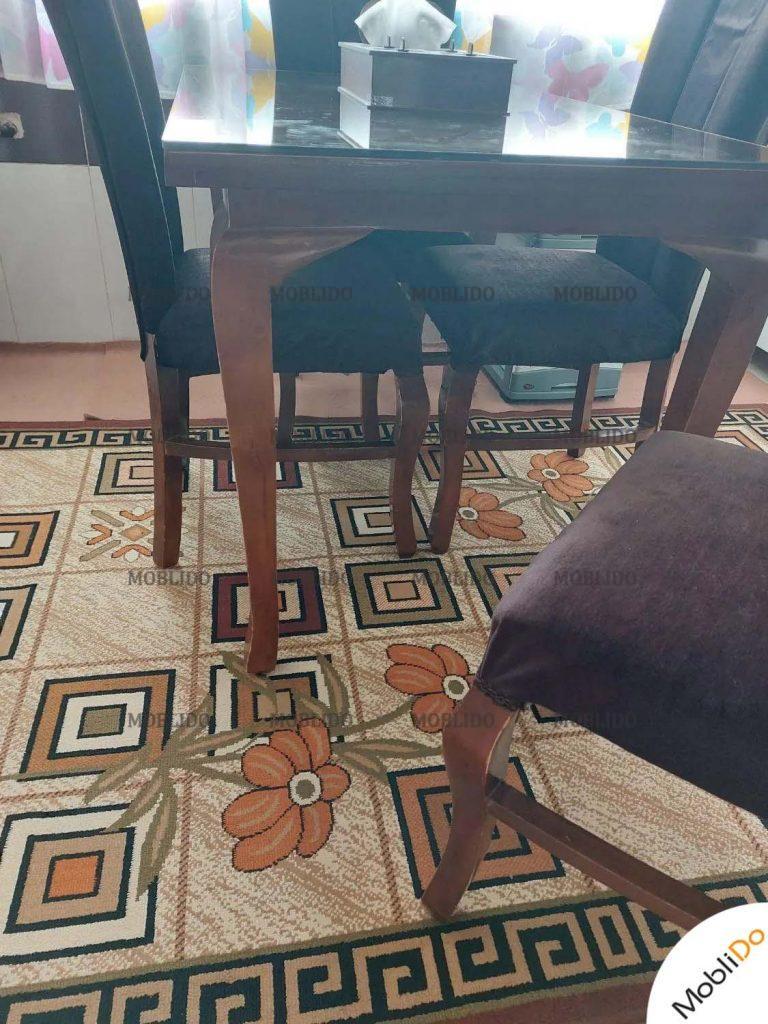 مبل ۷نفره با ناهارخوری کاملا سالم