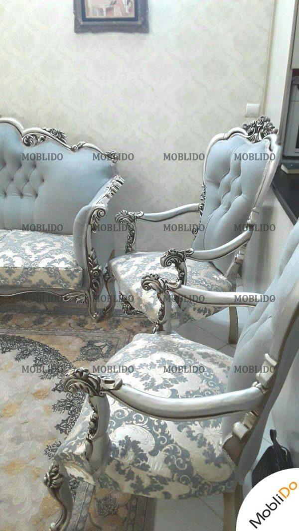 مبل استیل ۷ نفره بی نظیر و خاص