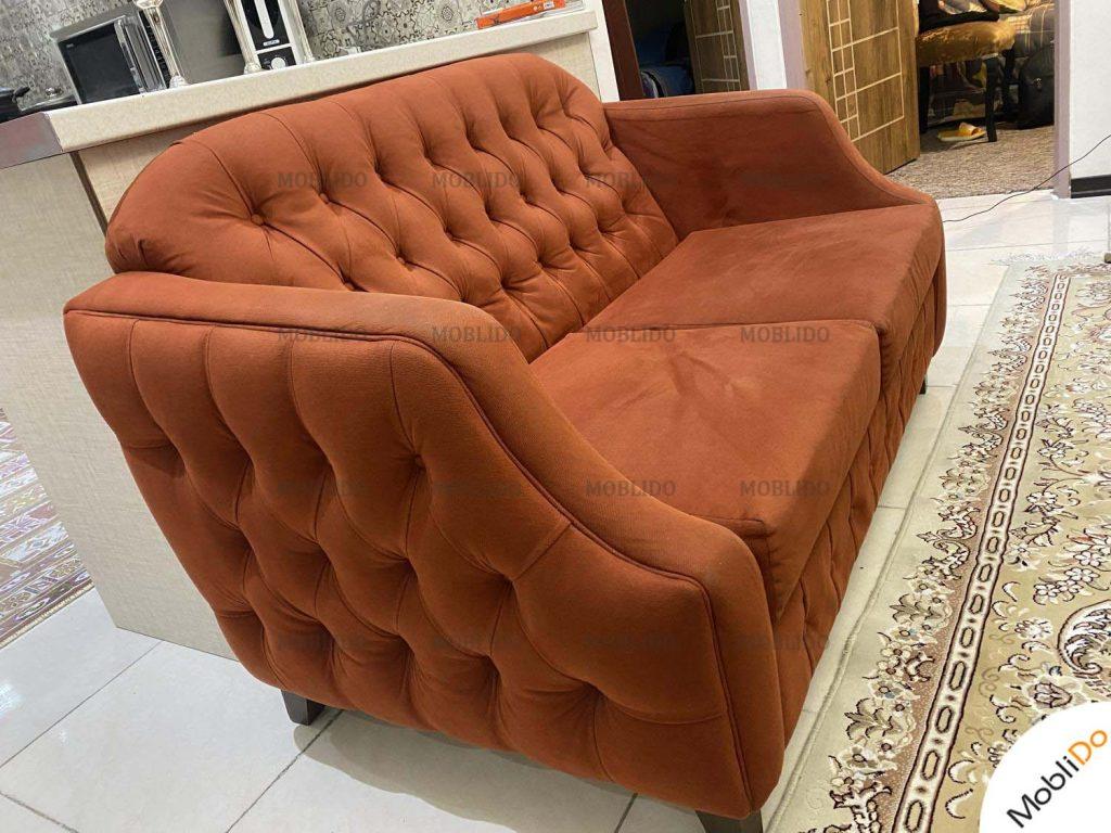 مبل راحتی آجری لاکچری