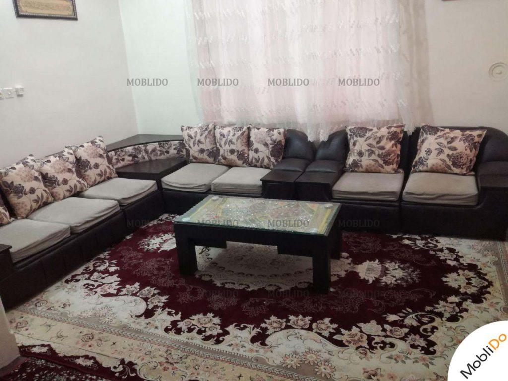مبل هفت نفره با میز وسط
