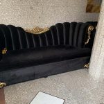 ست مبل مخمل مشکی ۷نفره