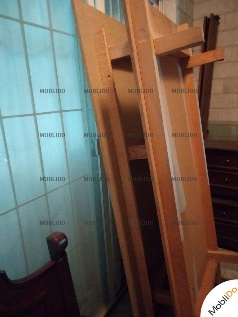 تخت خواب دو نفره با آینه زیبا و شیک