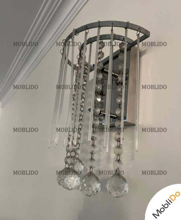لوستر با یک عدد دیوار کوب