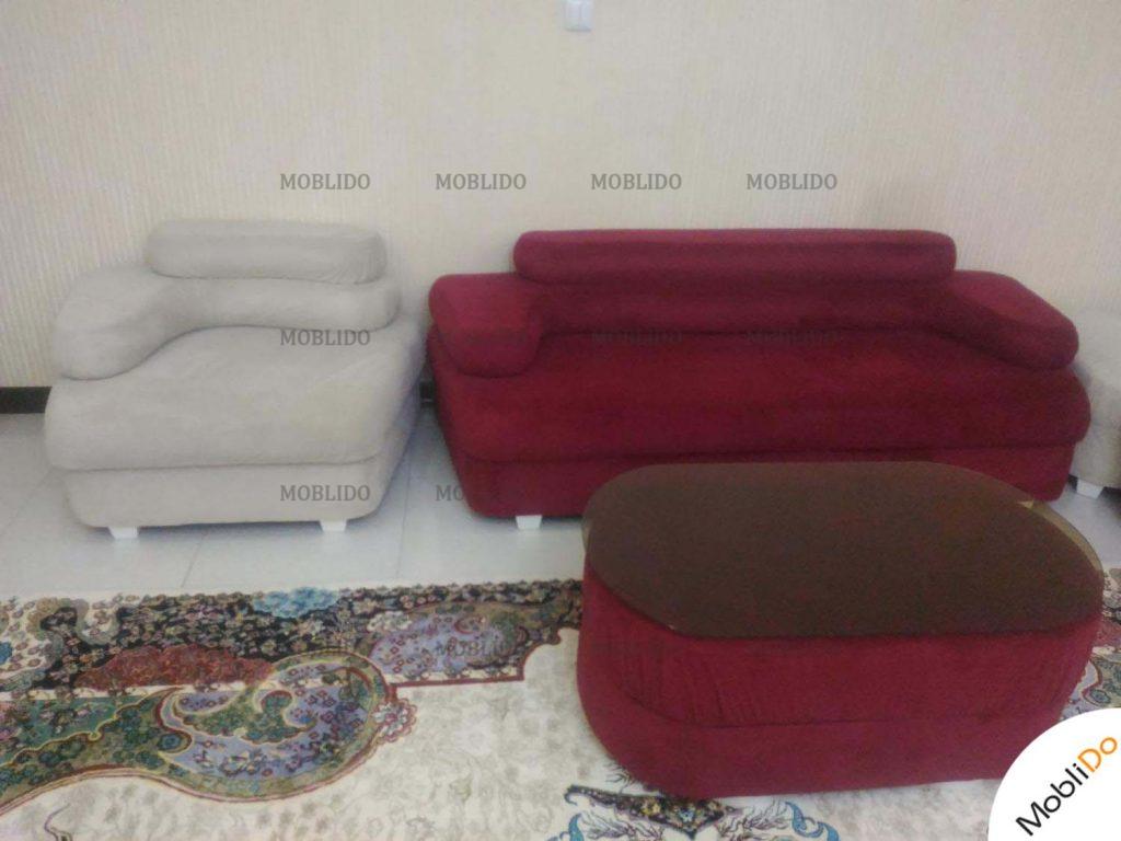 مبل راحتی ۷ نفره مدل سنگی