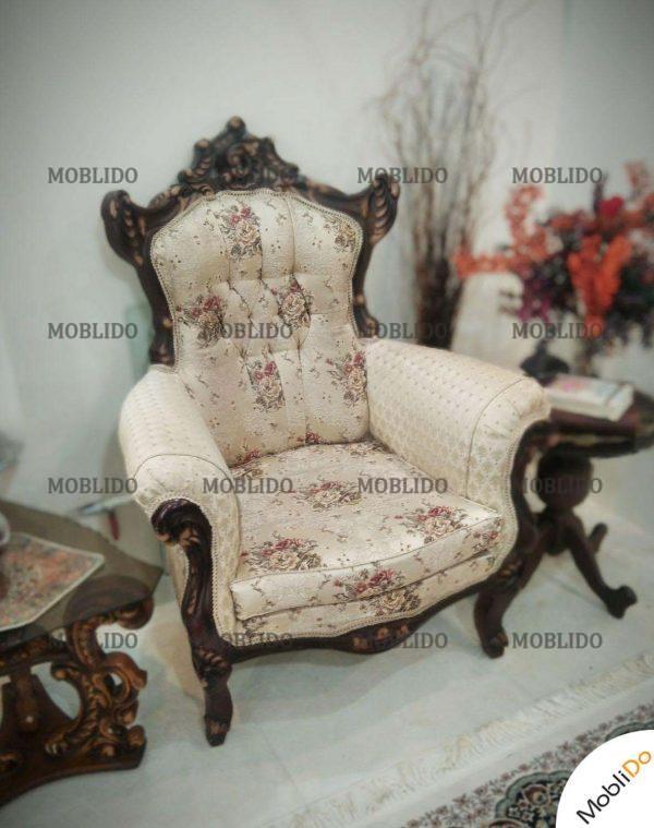 مبلمان کلاسیک استیل ۹ نفره