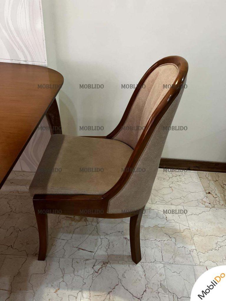 میزناهارخوری ۴ نفره چوب در حد نو