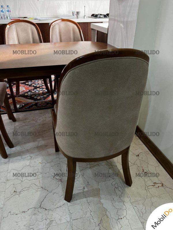 میزناهارخوری ۴ نفره چوب در حد نو
