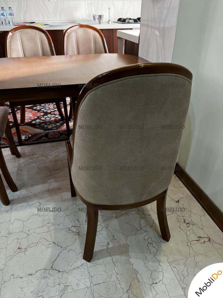 میزناهارخوری ۴ نفره چوب در حد نو