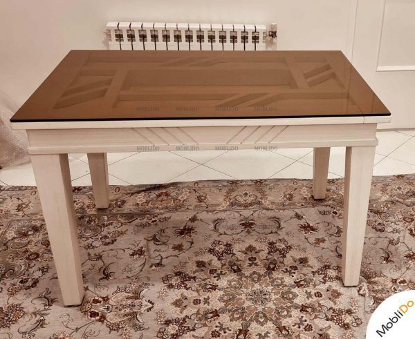 میزنهارخوری چوبی۴نفرهمیزناهارخوری سفید میزآشپزخانه