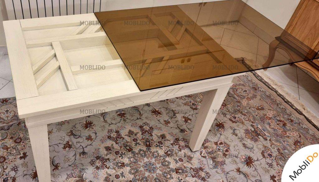 میزنهارخوری چوبی۴نفرهمیزناهارخوری سفید میزآشپزخانه