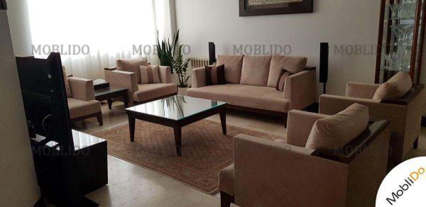 مبلمان ۷ نفره مدل آمریکایی
