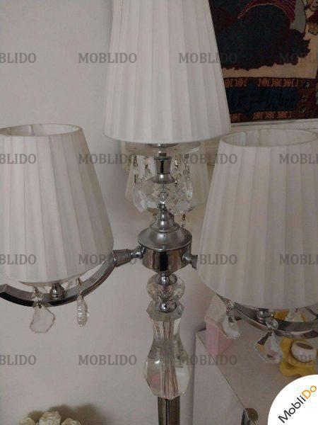آباژور ایستاده کریستالی