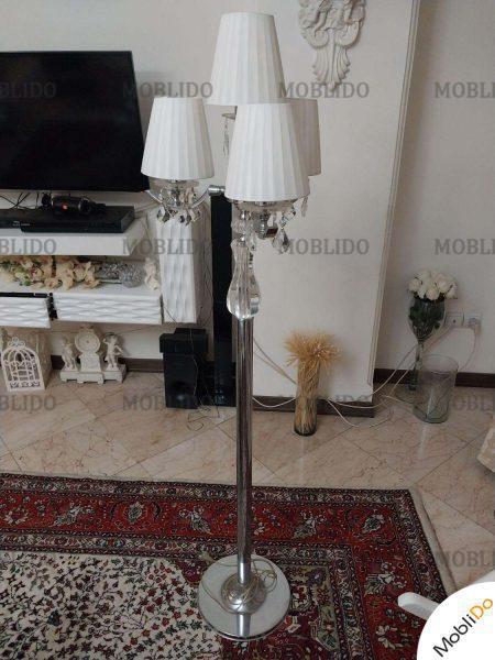 آباژور ایستاده کریستالی